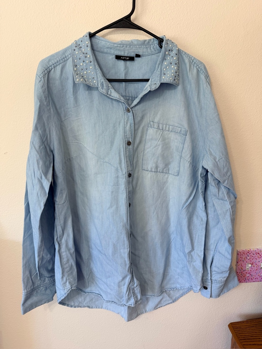 Apt.9 button blouse size XL